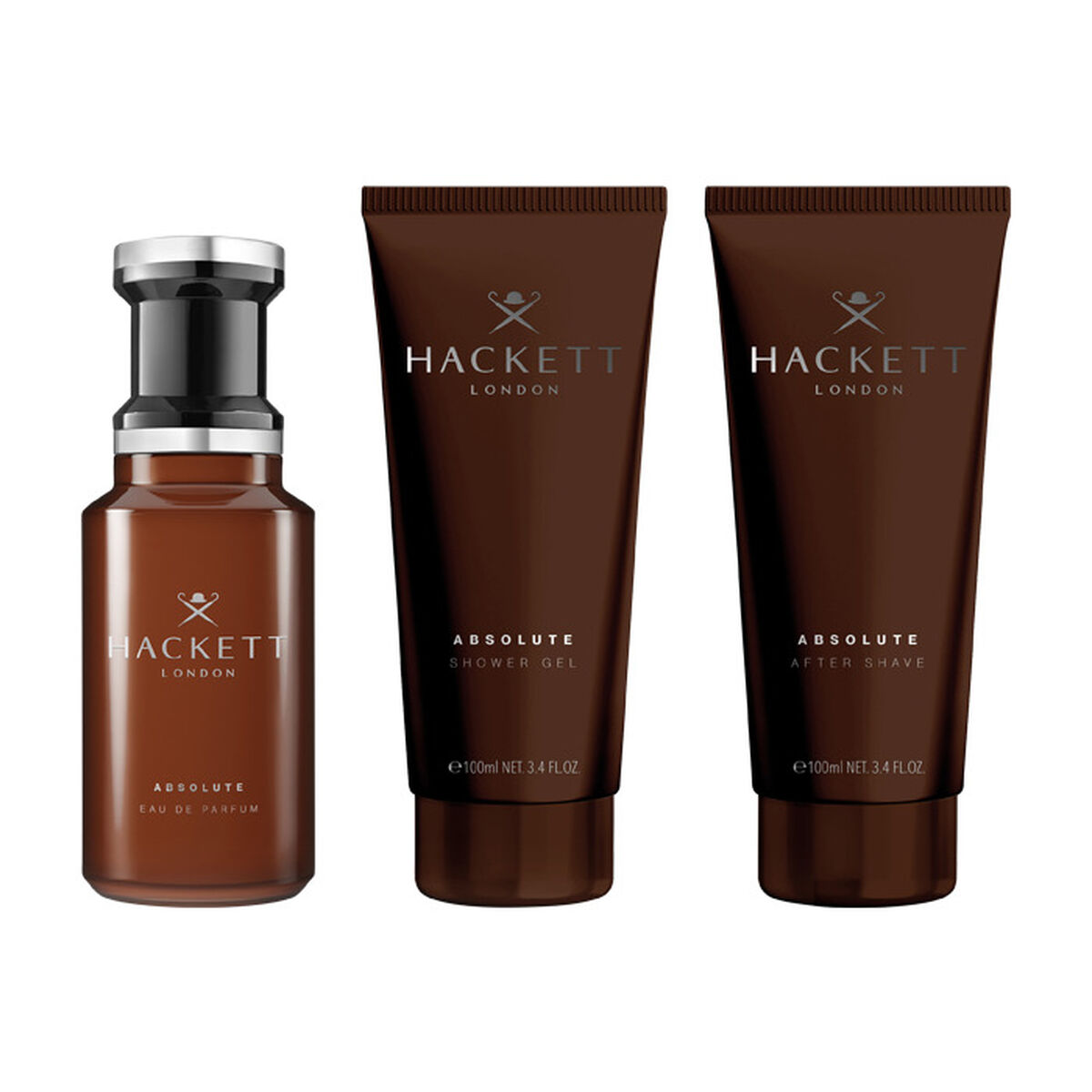 Set di profumi maschile Hackett London EDP Assolute 3 Oggetti-2