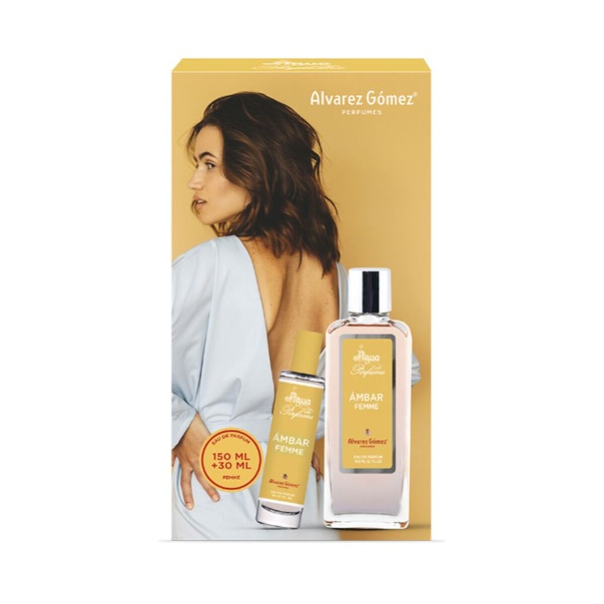 Set di profumi femminile Alvarez Gomez Ambar 2 Oggetti-2