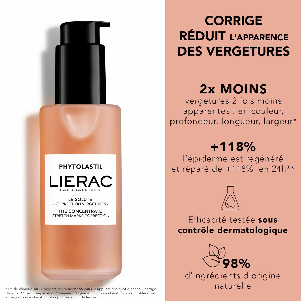Сыворотка для тела Lierac PHYTOLASTIL 100 ml против растяжек-2