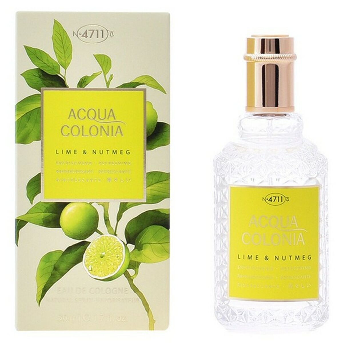 Парфюмерия унисекс Acqua 4711 EDC Lime & Nutmeg-2