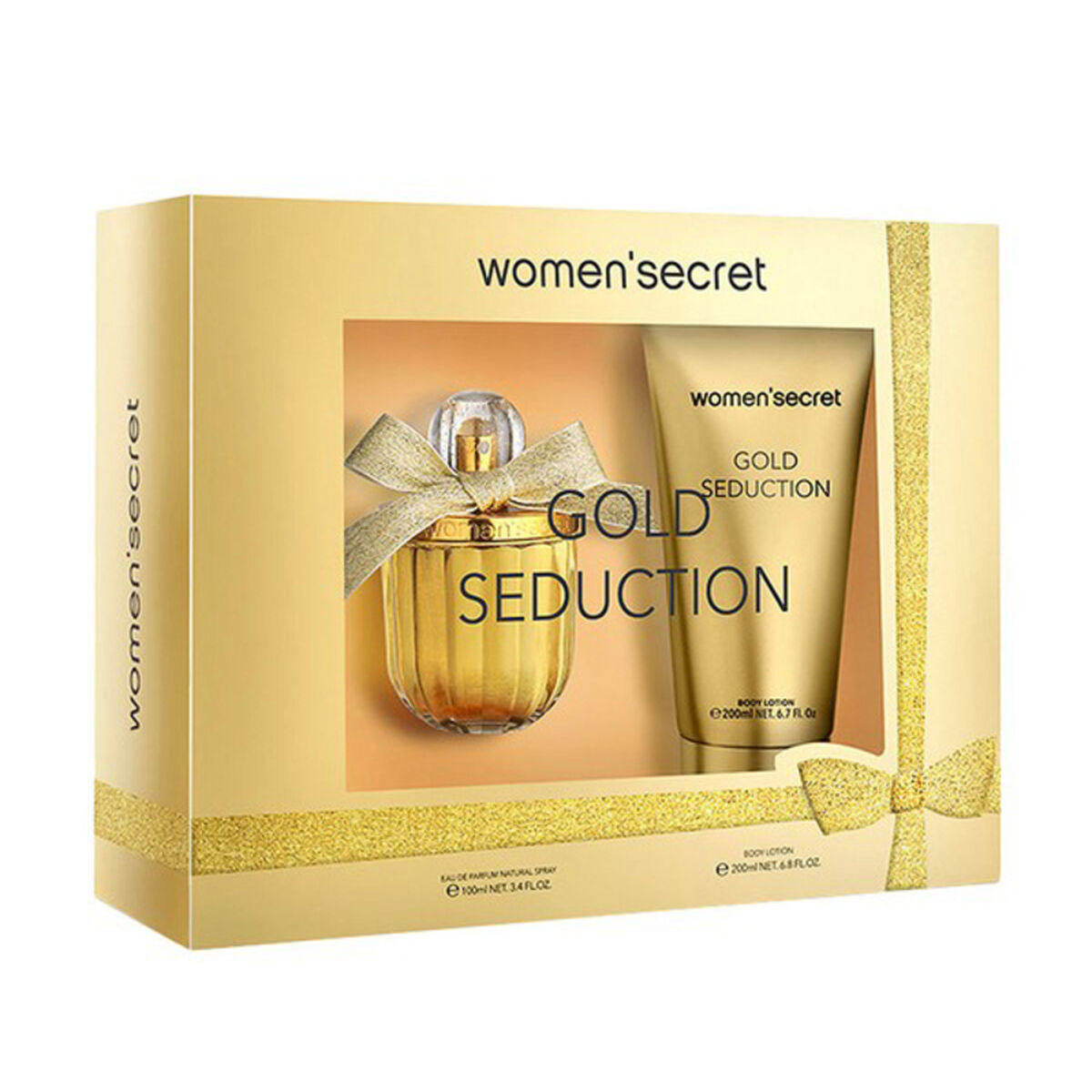 Жіночий парфумерний набір Gold Seduction Women'Secret GOLD SEDUCTION (2 pcs) EDP 2 Предмети