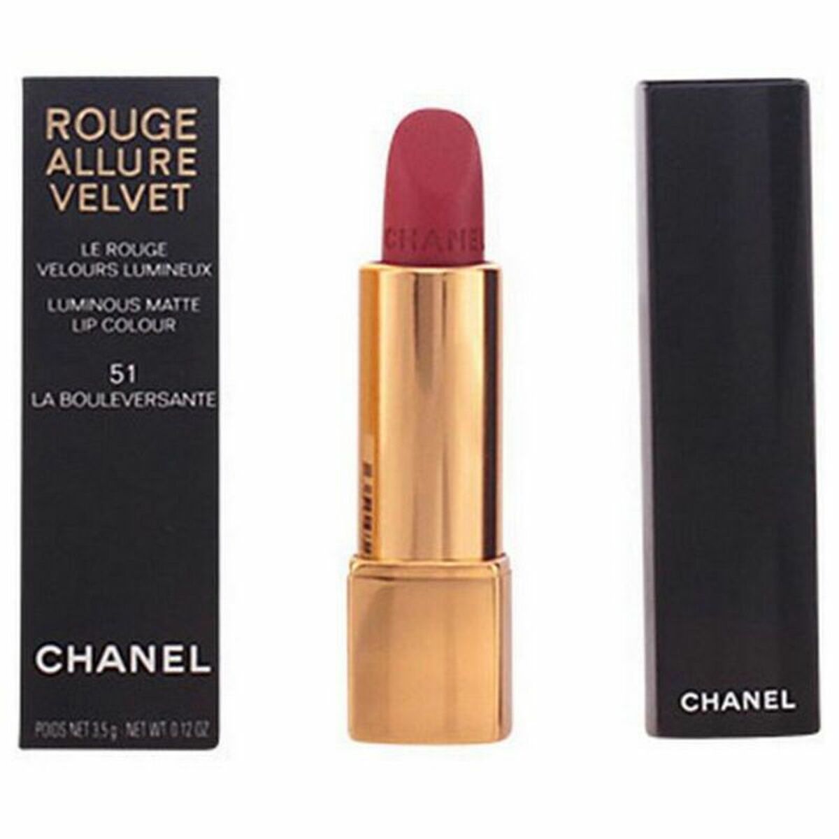 Rossetto Rosso Allure Velvet Chanel-6