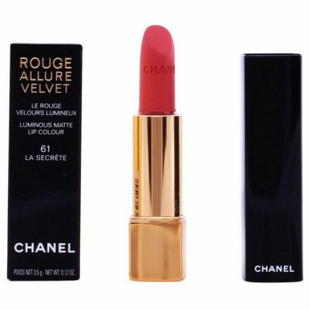 Rossetto Rosso Allure Velvet Chanel-8