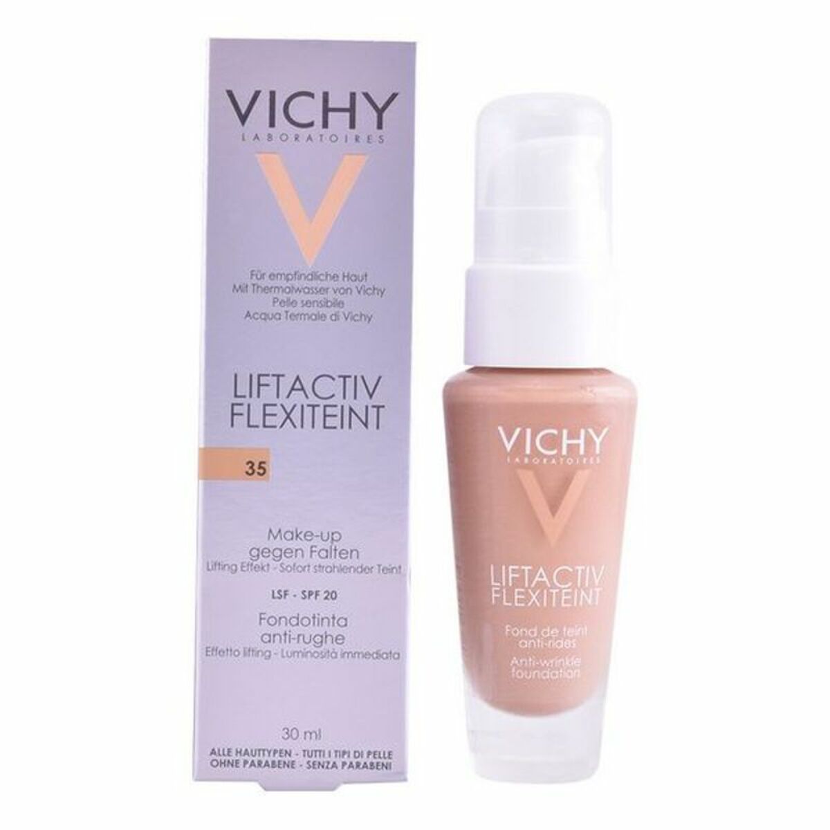 Base liquida per il trucco Liftaciv Fluiteint Vichy Spf 20-2