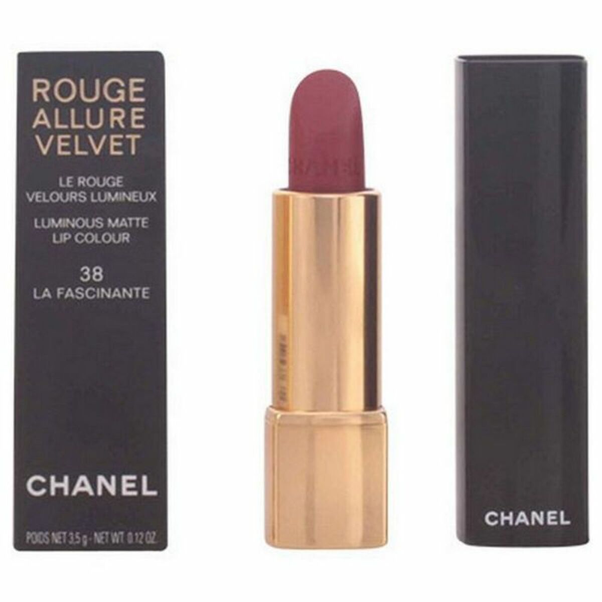 Rossetto Rosso Allure Velvet Chanel-4
