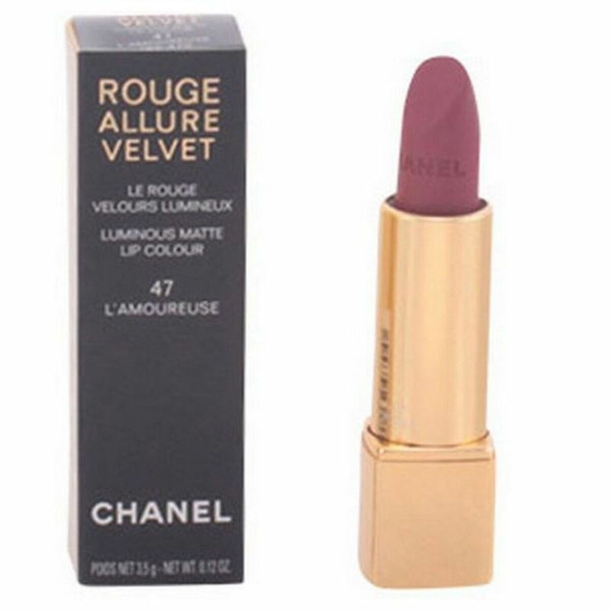 Rossetto Rosso Allure Velvet Chanel-3