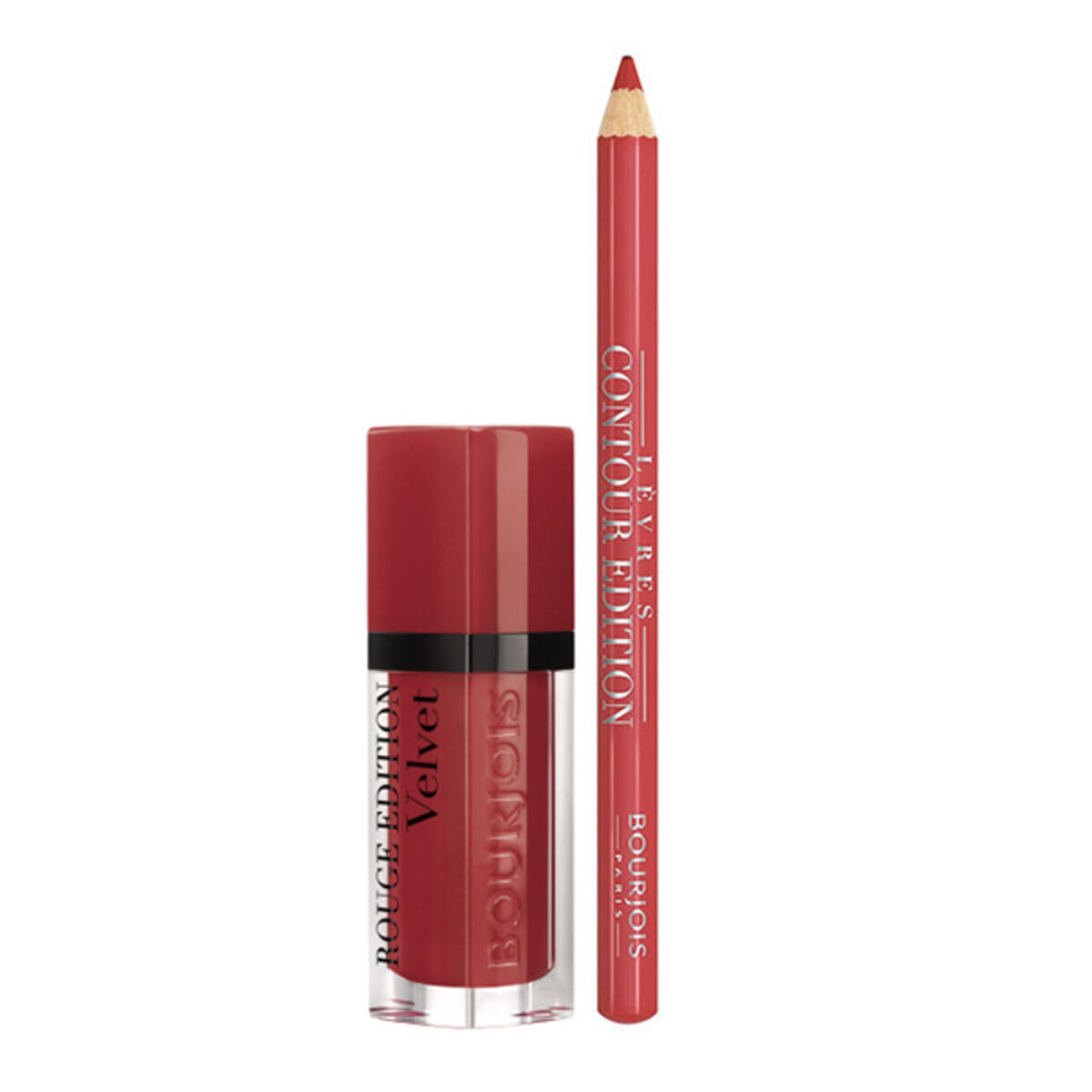 Kit di cosmetica femminile Rouge Edition Velvet Bourjois (2 pcs)-2
