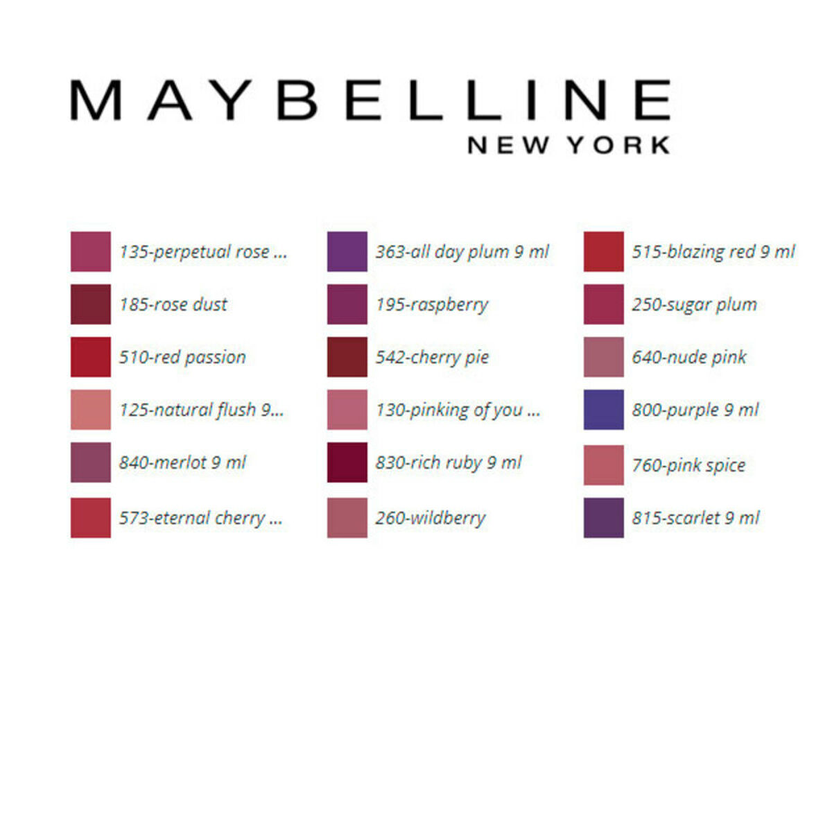Superstay Maybelline Ruj-2