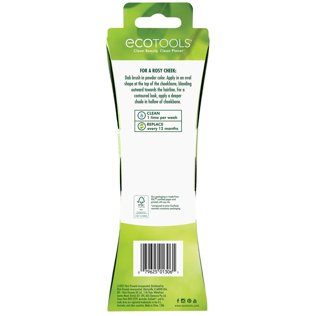 Кисть для макияжа Precision Ecotools Precision-4