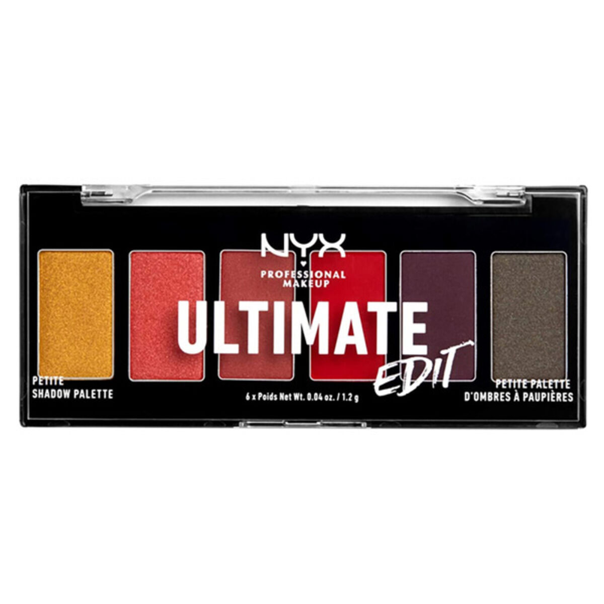 Палитра теней для глаз Ultimate Edit NYX (1,2 g x 6)-4