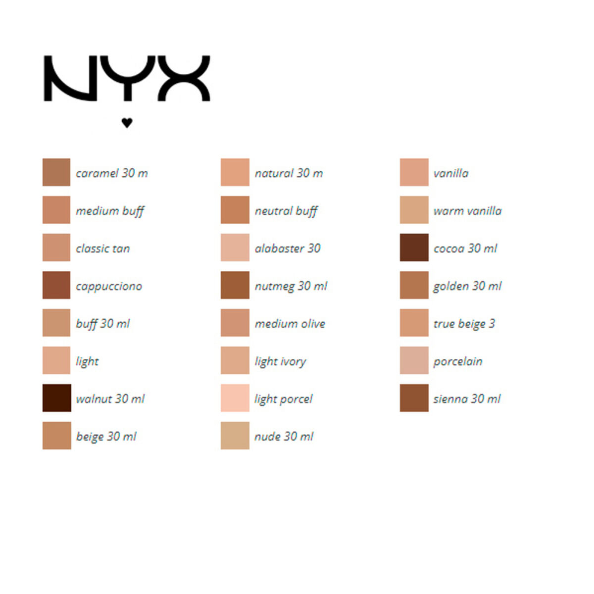 Base liquida per il trucco Can't Stop Won't Stop NYX (30 ml) (30 ml)-3