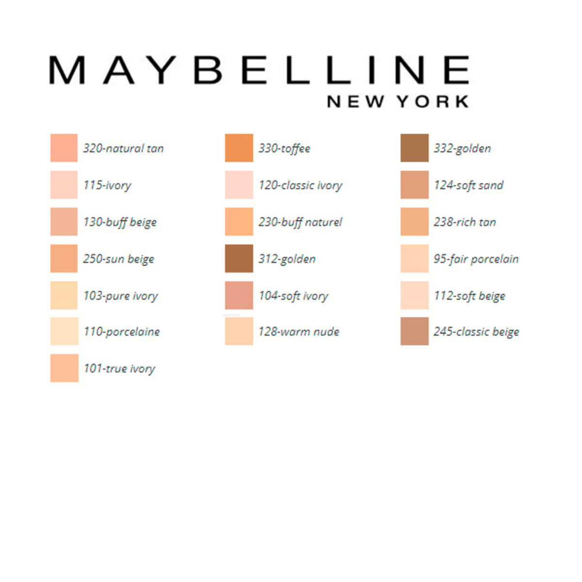 Base liquida per il trucco di Fit Me! Maybelline (30 ml) (30 ml)-5