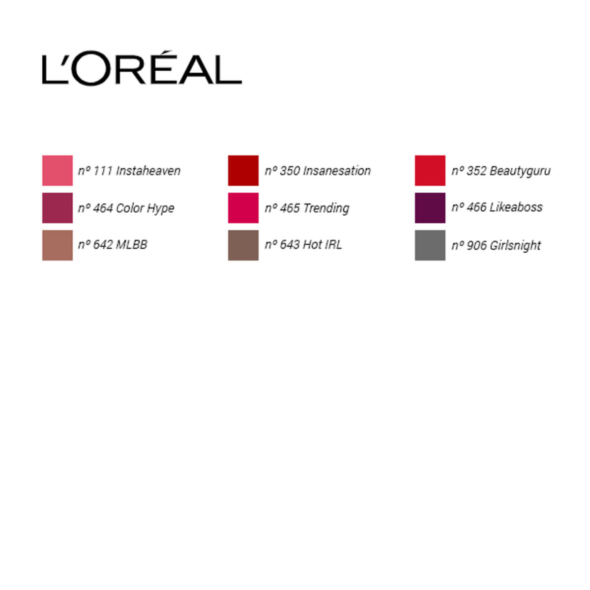 Ранги Riche L'Oreal Lipstick-ро созед-6
