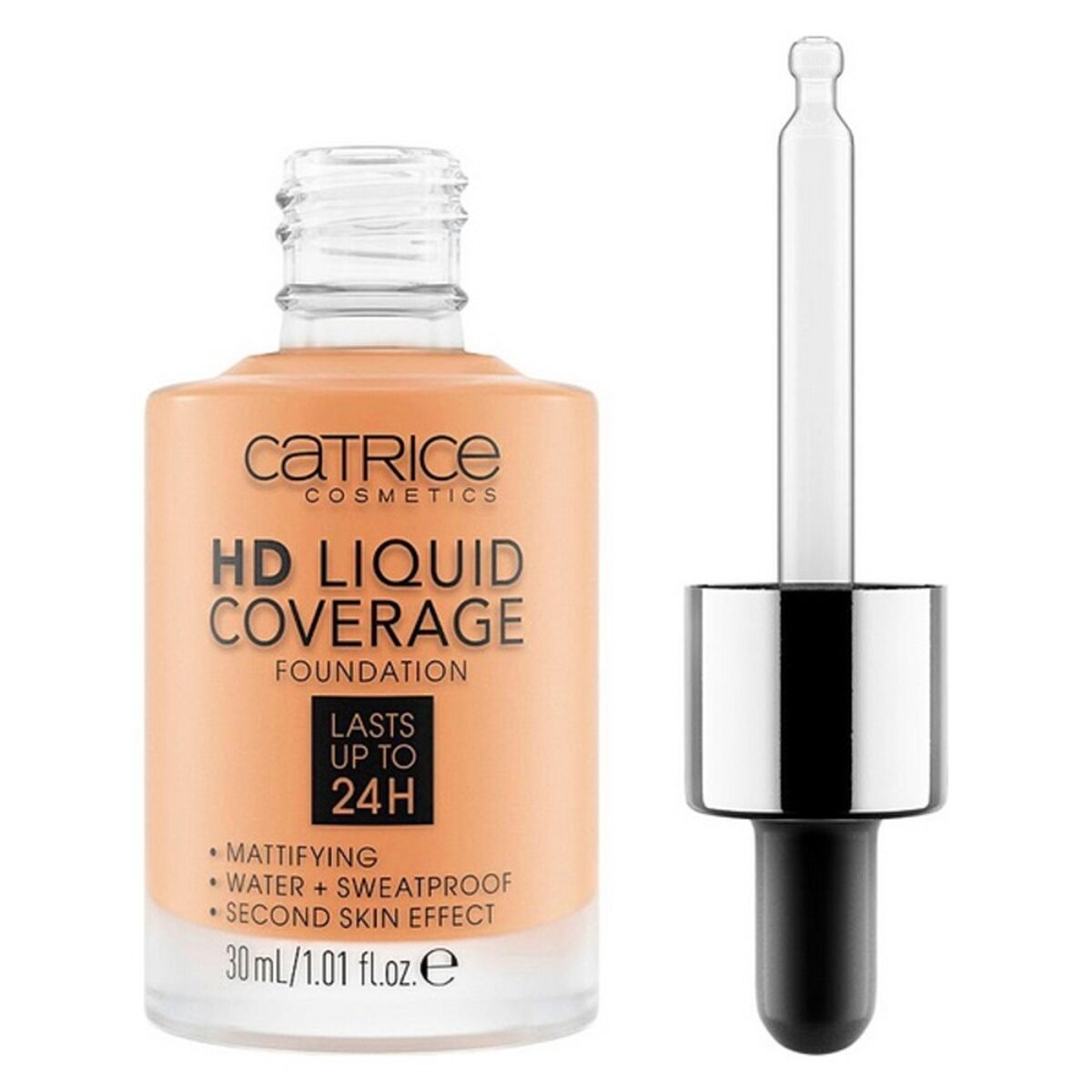 Base liquida per il trucco Hd Liquid Coverage Fondazione Catrice-3