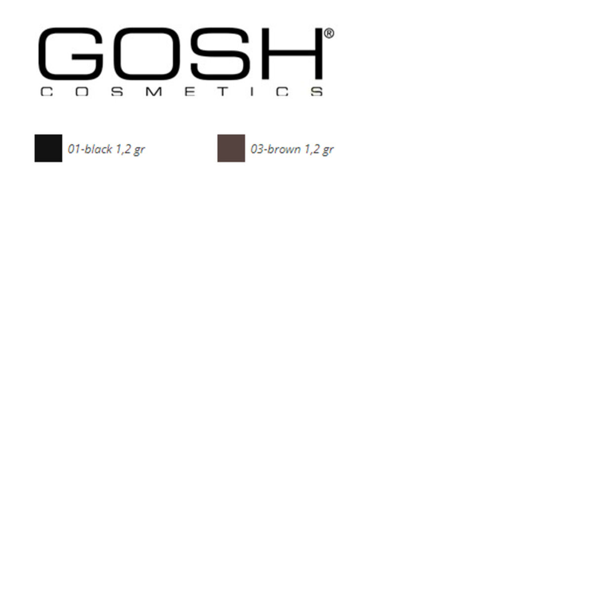 Eyeliner Intense Gosh Copenhagen (1,2 g)-3