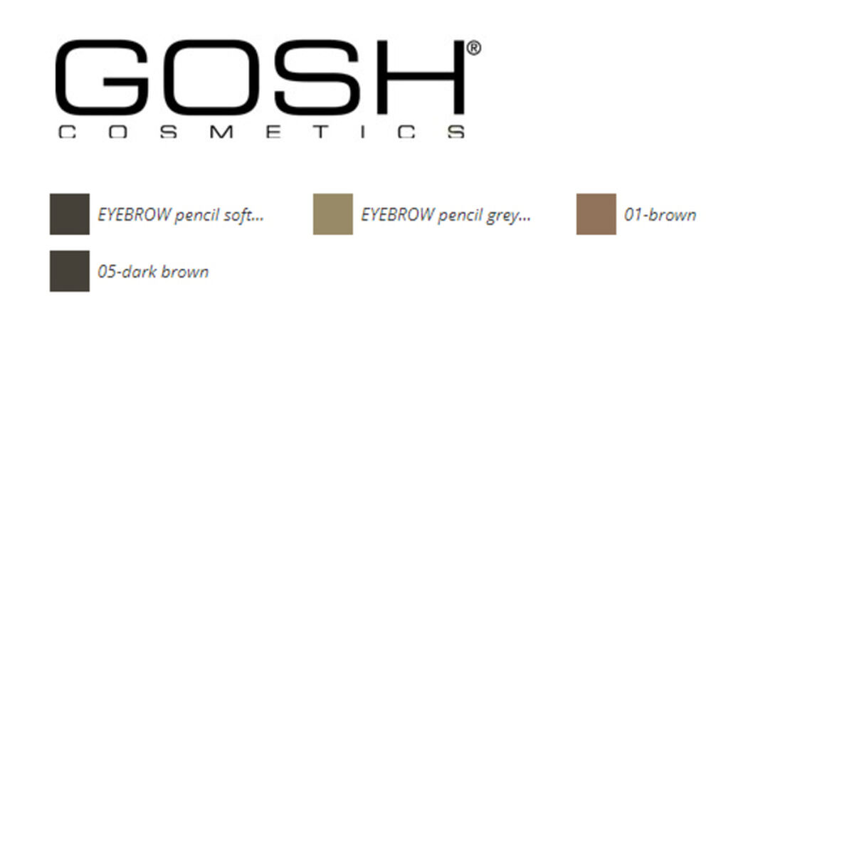 Макияж для бровей Gosh Copenhagen-5