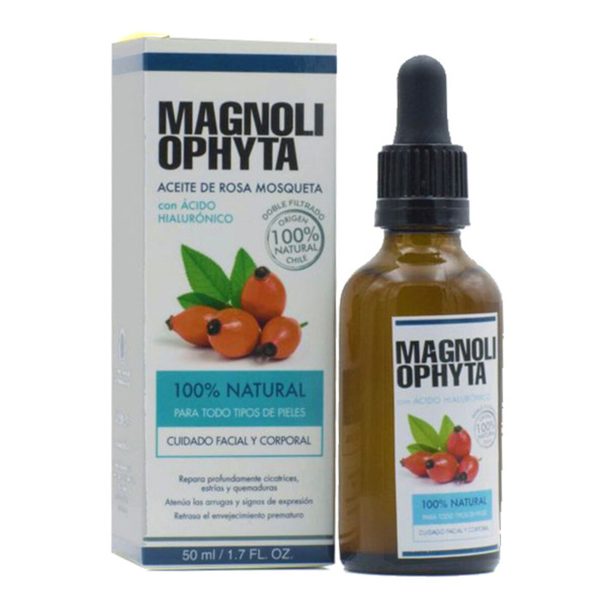 Magnoliophytha Aceite De Rosa Mosqueta Face Oil 30 ml 50 ml