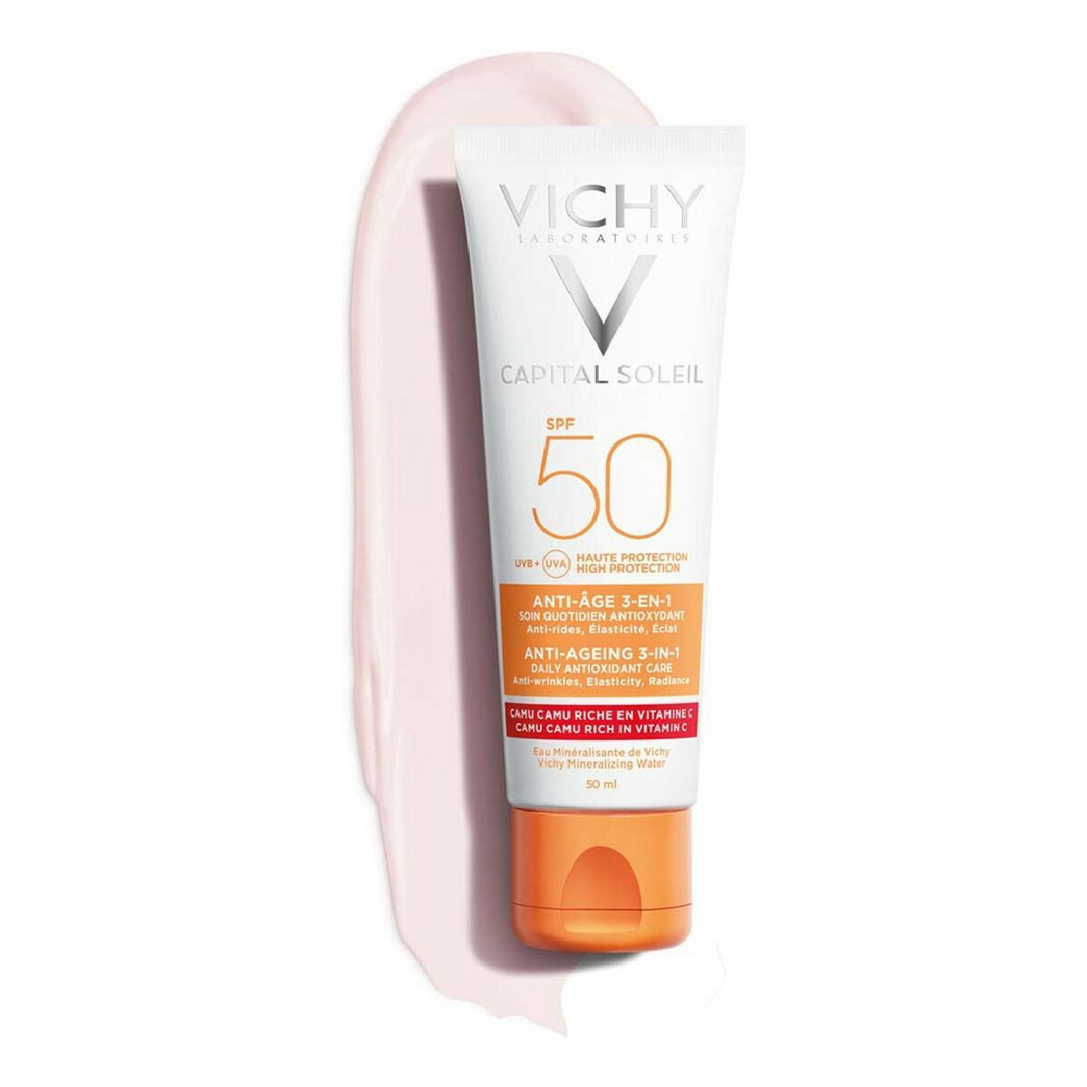 Антивозрастной крем Capital Soleil Vichy VCH00115 антиоксидантами 3-в-1 50 ml-2