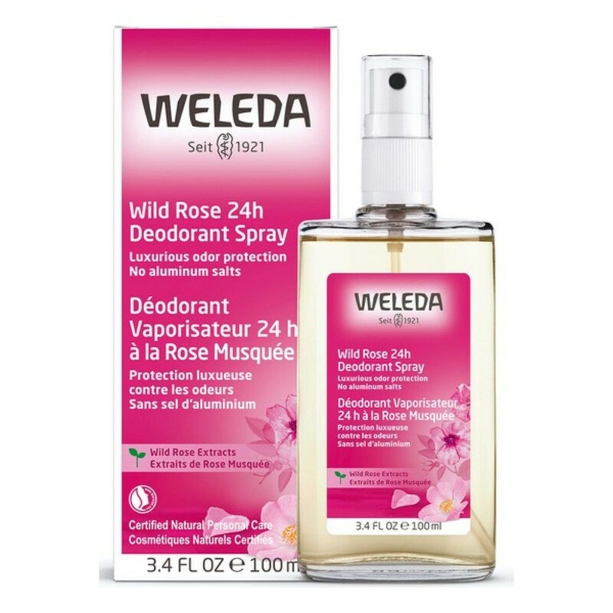 Шариковый дезодорант с шиповником Weleda 4001638088084 (100 ml)-2