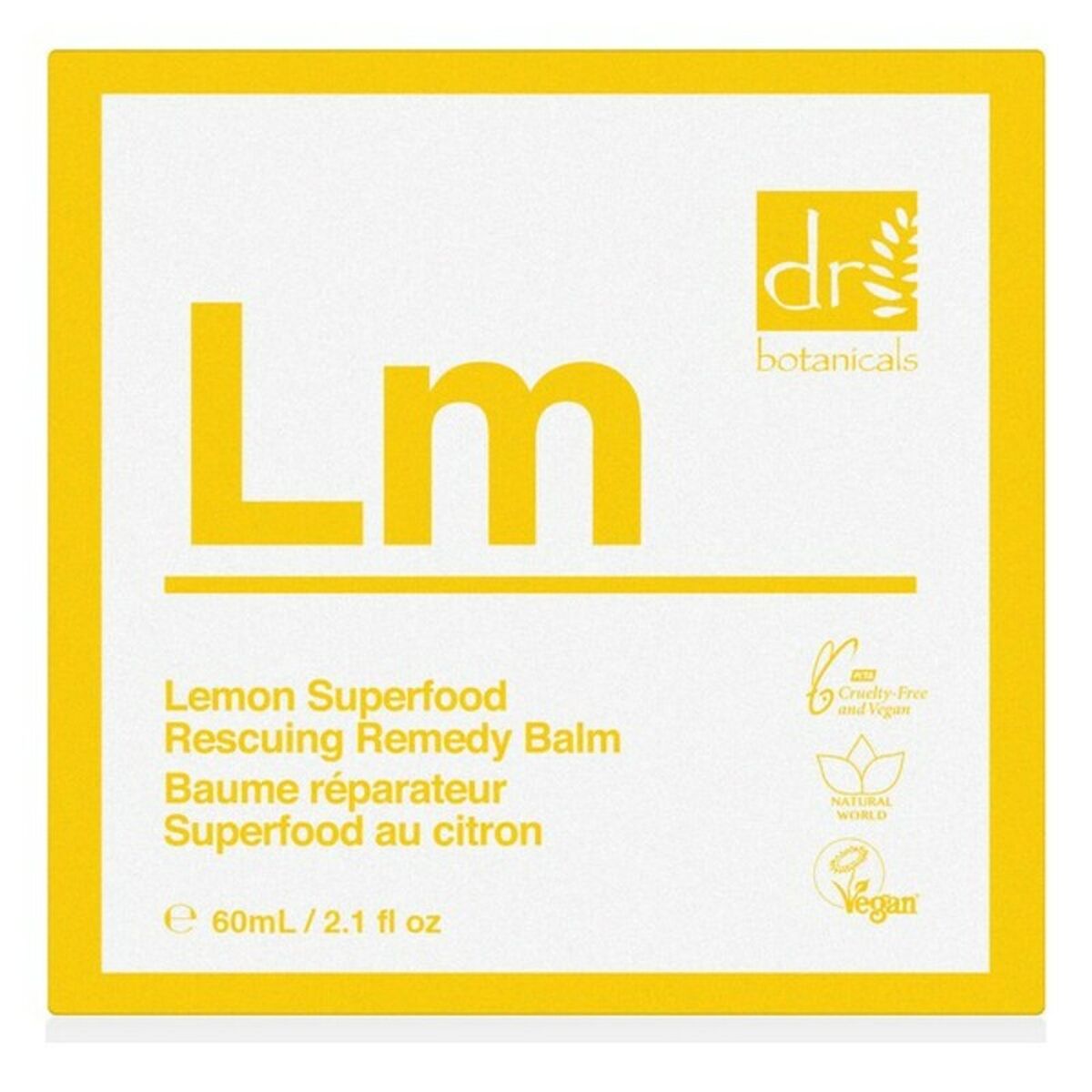 Увлажняющий бальзам Lemon Superfood Botanicals Lemon Superfood 60 ml-4