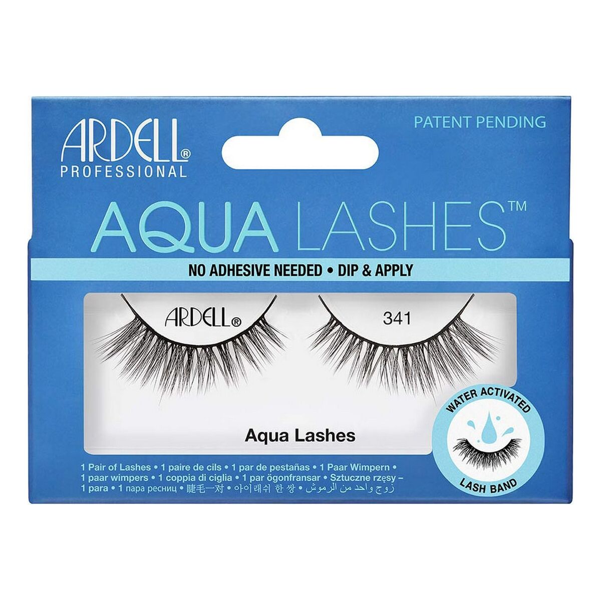 Ciglia contraffatte Aqua Lashes Ardell 63402 N° 341-2