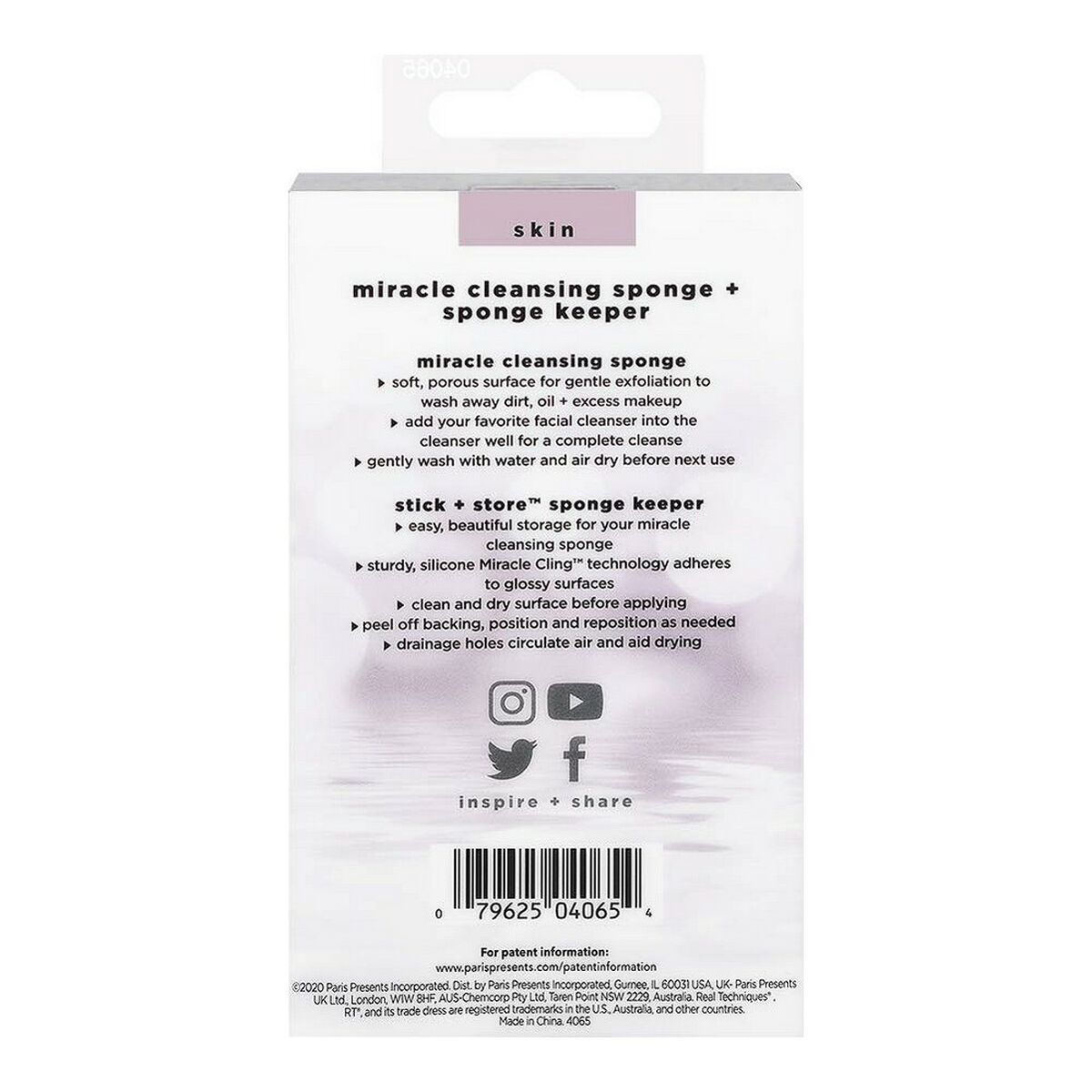 Unisex Cosmetic Set Miracle Cleansing Finger Mitt Real Techniques Miracle Cleansing Finger Mitt 2 Items (2 pcs)-2