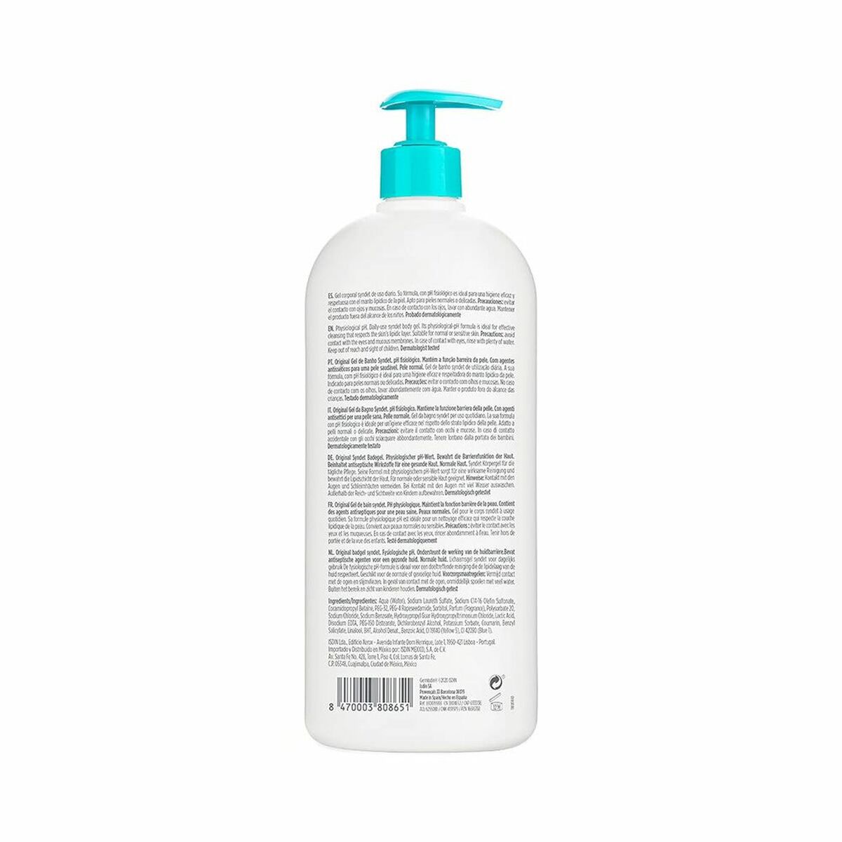 Gel per bagno Isdin Germisdin Originale Antisettico (1000 ml)-2