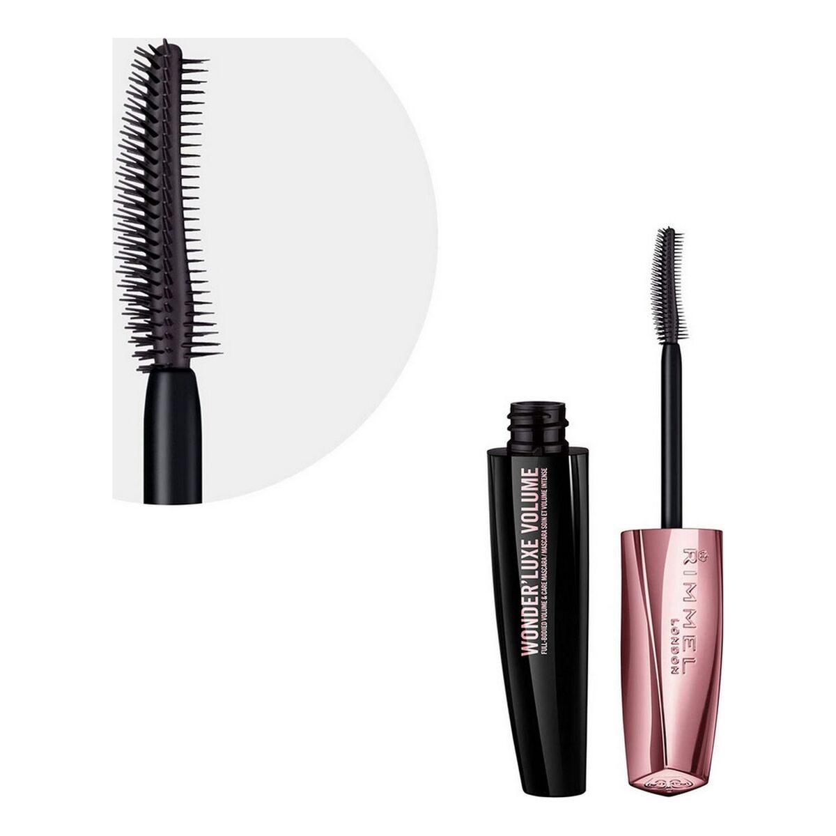 Тушь для ресниц с эффектом объема Rimmel London Wonder´Lux Volume Extreme Чёрный Nº 003 (11 ml)-4