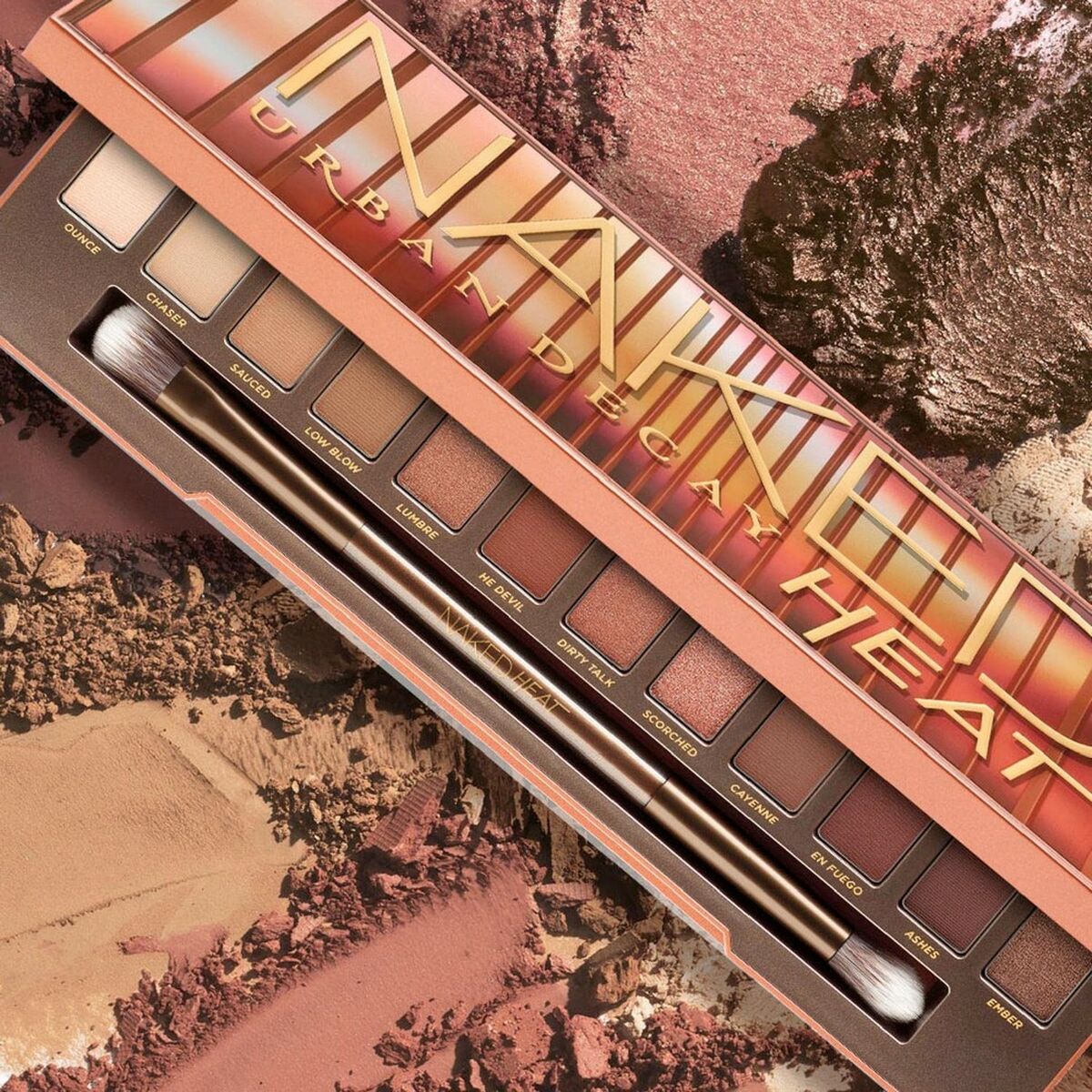 Палитра теней для глаз Urban Decay Naked Heat (11,4 g)-4