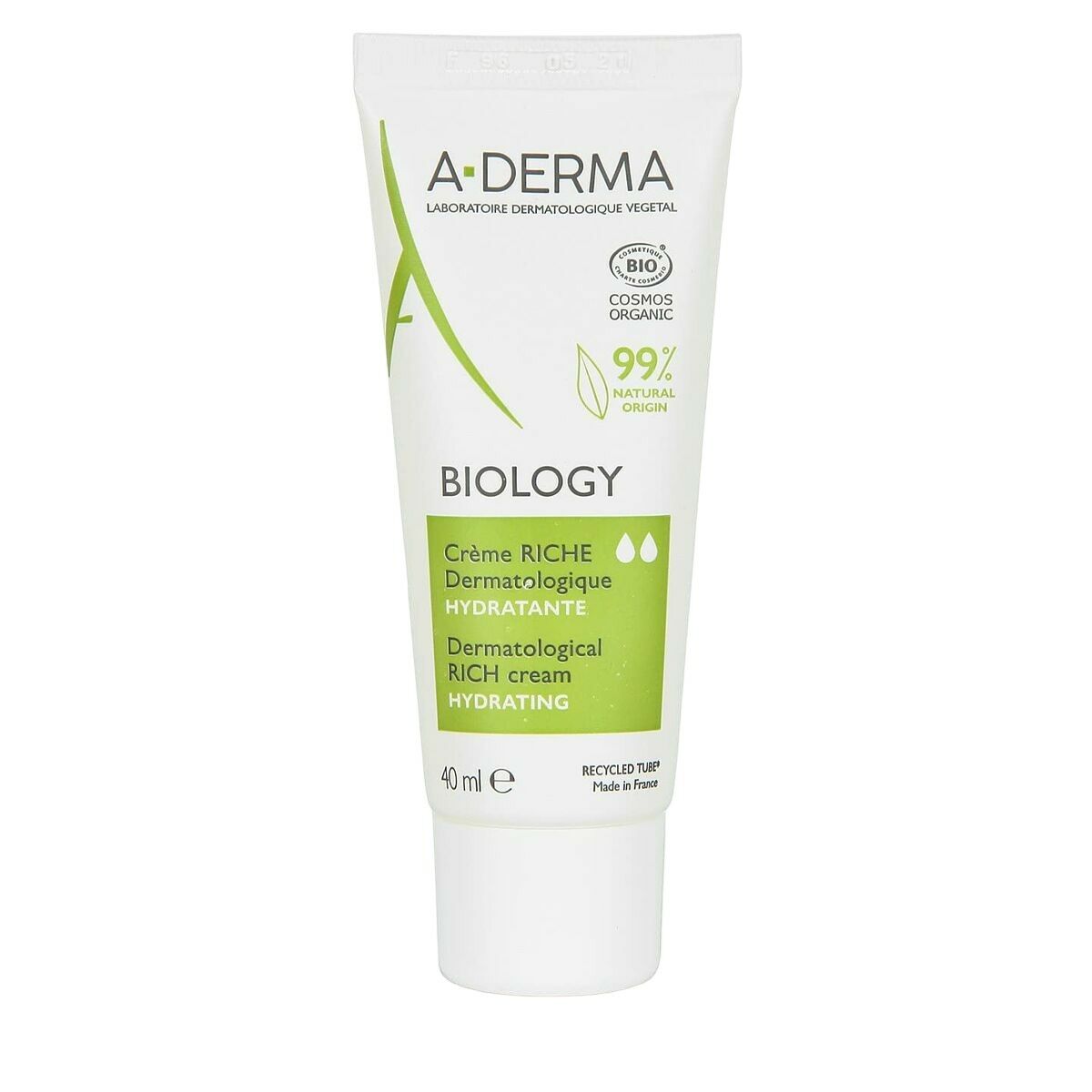 A-Derma Biology (40 ml) бетіне арналған ылғалдандырғыш крем