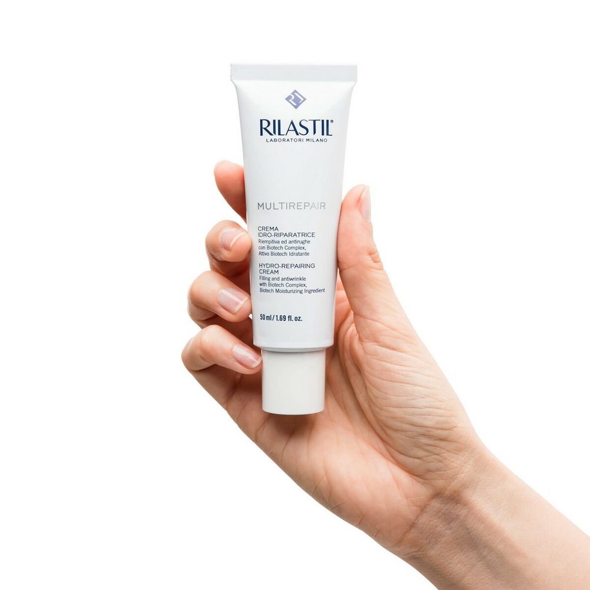 Crema antiuomo idratante Rilastil Multirepair 50 ml-2