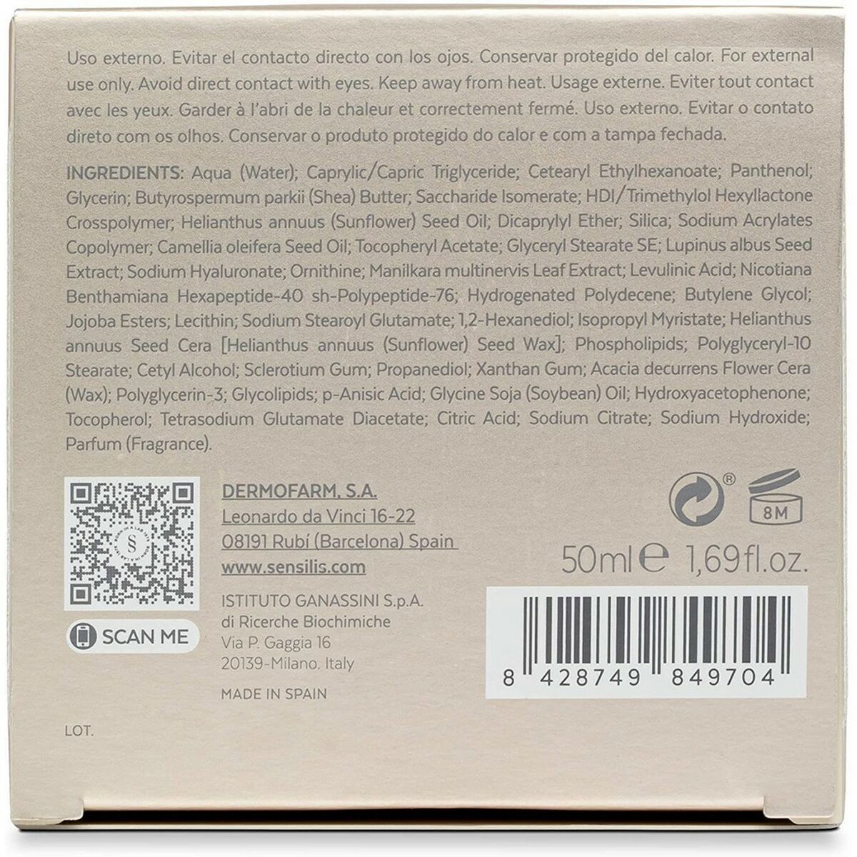 Crema diurna Sensilis Eternalist A.G.E. (50 ml)-5