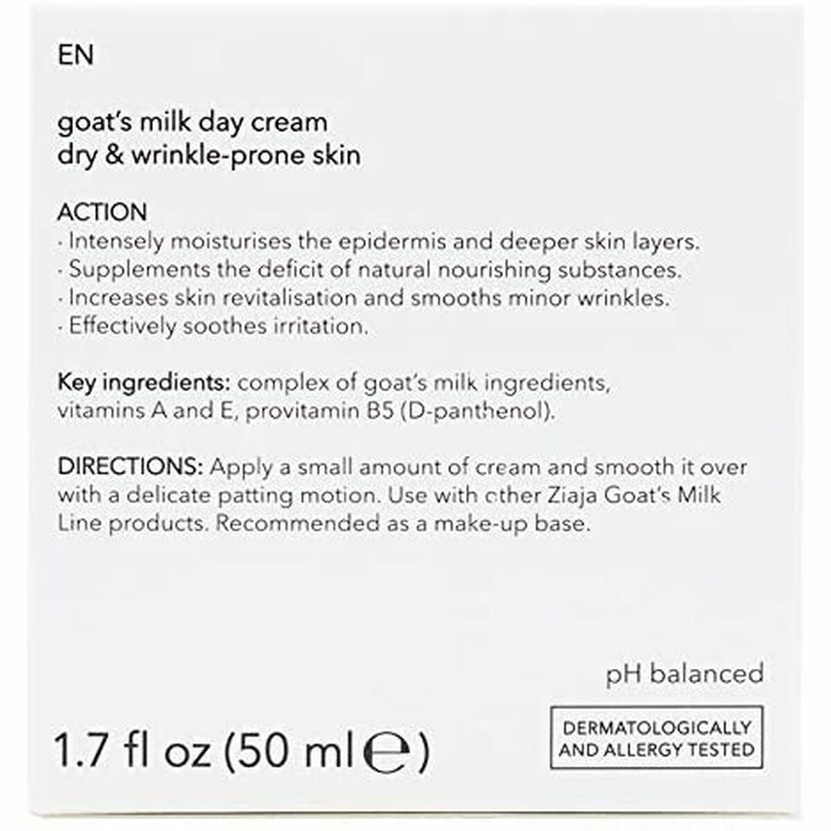 Crema per il viso Ziaja Leche De Cabra Latte di capra 50 ml-5