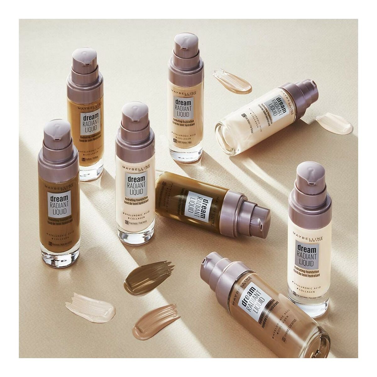 Base di trucco liquida Maybelline Dream Satin Liquid 3-true ivory (30 ml)-4