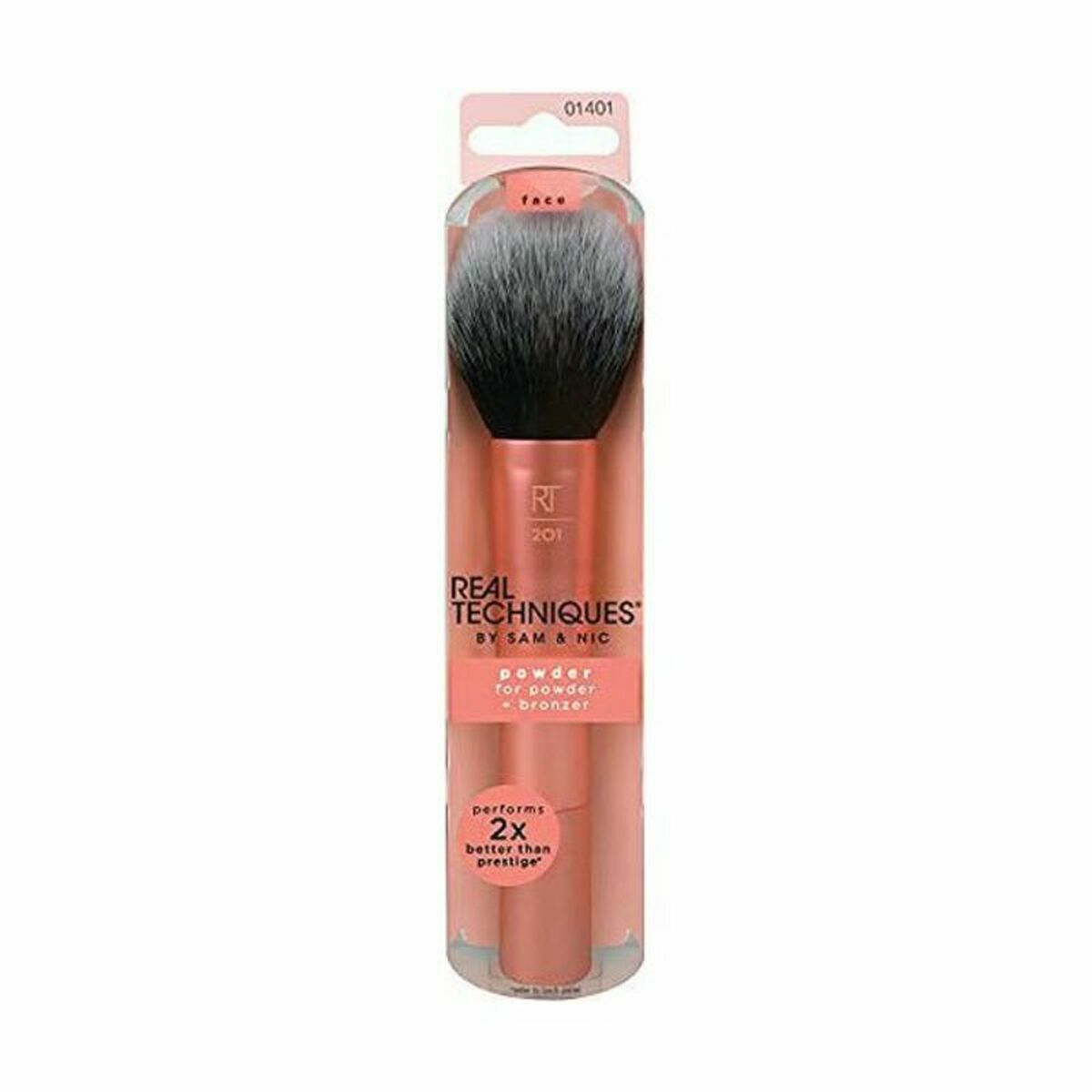 Pennello per il trucco Powder Real Techniche 1418 (Rivisto A +)-2