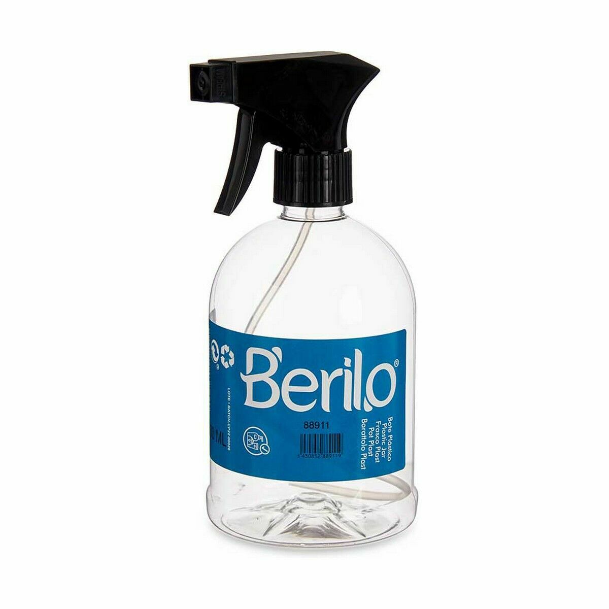 Пульверизатор Чёрный Прозрачный Пластик 500 ml (12 штук)-2