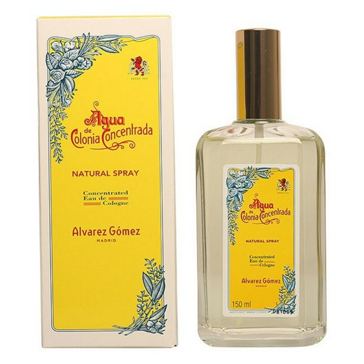 Парфюмерия унисекс Agua de Colonia Concentrada Alvarez Gomez EDC-2