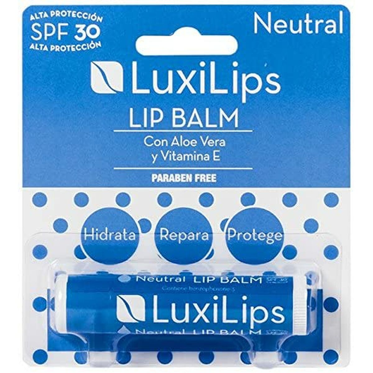 LuxiLips Neutral Spf 30 Lip Balm Aloe Vera-2
