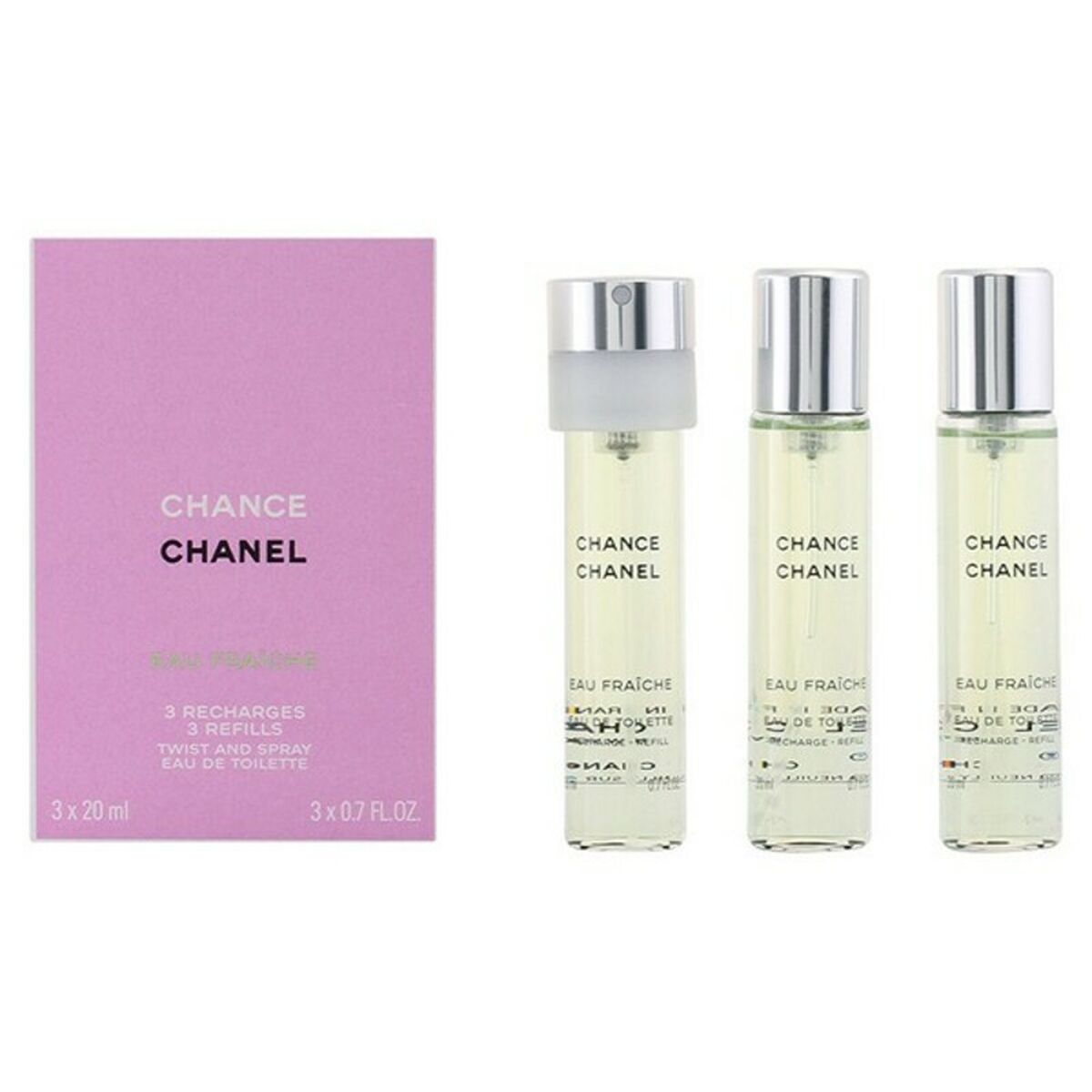Жіночий парфумерний набір Chance Eau Fraiche Chanel Chance Eau Fraîche (3 pcs)-2