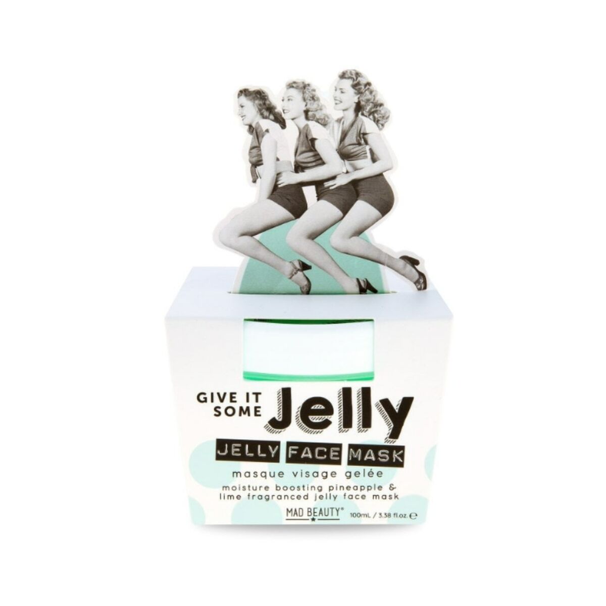 Маска для обличчя Mad Beauty Give It Some Jelly 100 ml Ананас лимонний