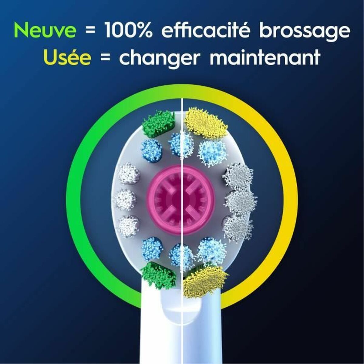 Сменная головка Oral-B 80731295 Белый-6