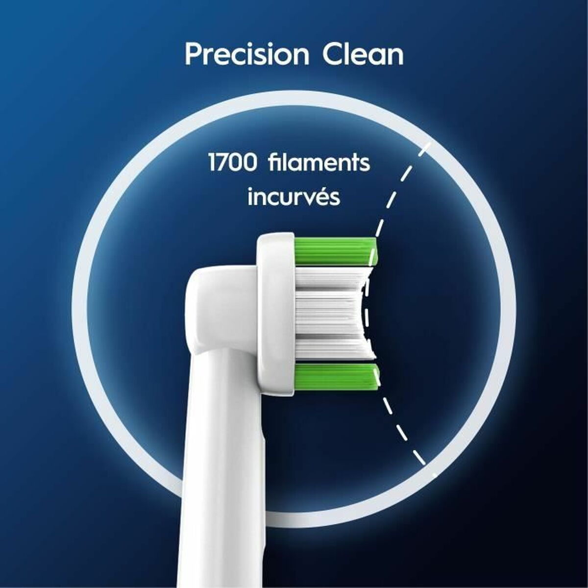 Сменные щетки для электрической зубной щетки Oral-B Pro Белый-2