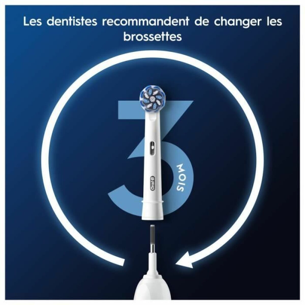Сменная головка Oral-B Pro Sensitive 3 Предметы-4