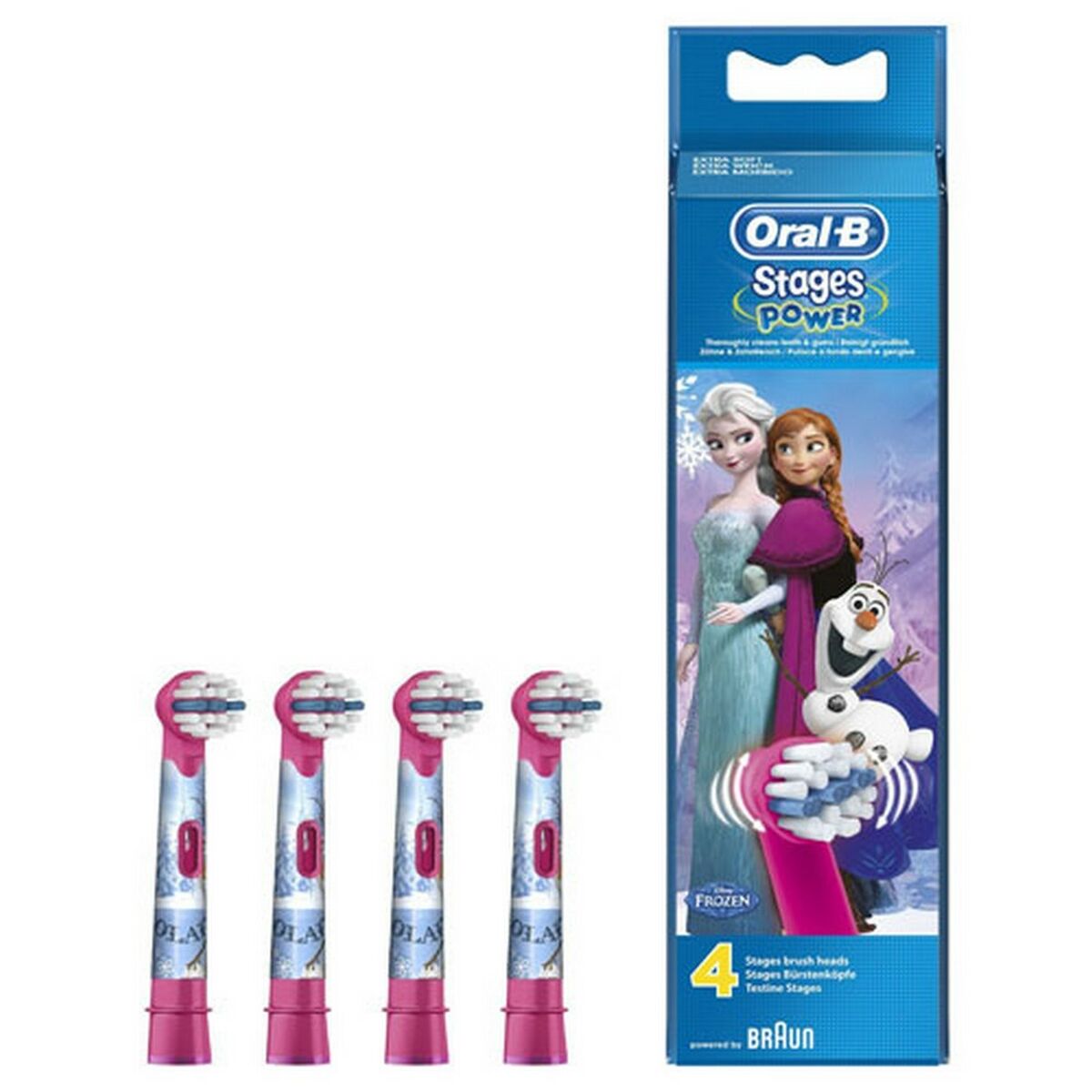 Сменная головка Oral-B EB 10-4FFS  4UD Фиолетовый Разноцветный-2