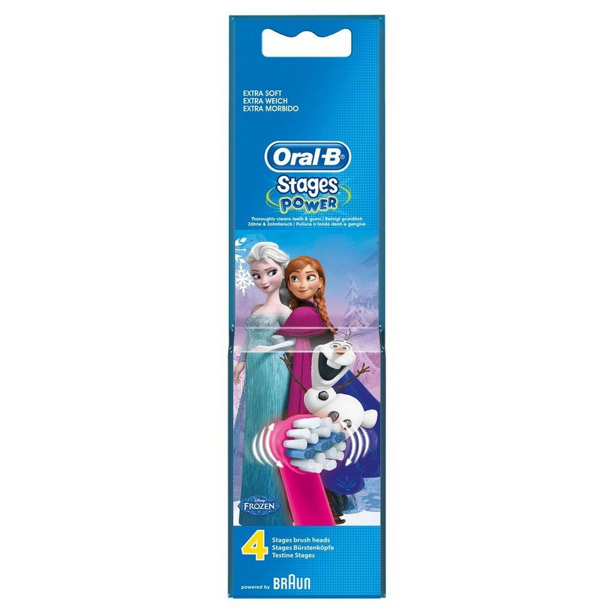 Сменная головка Oral-B EB 10-4FFS  4UD Фиолетовый Разноцветный-4