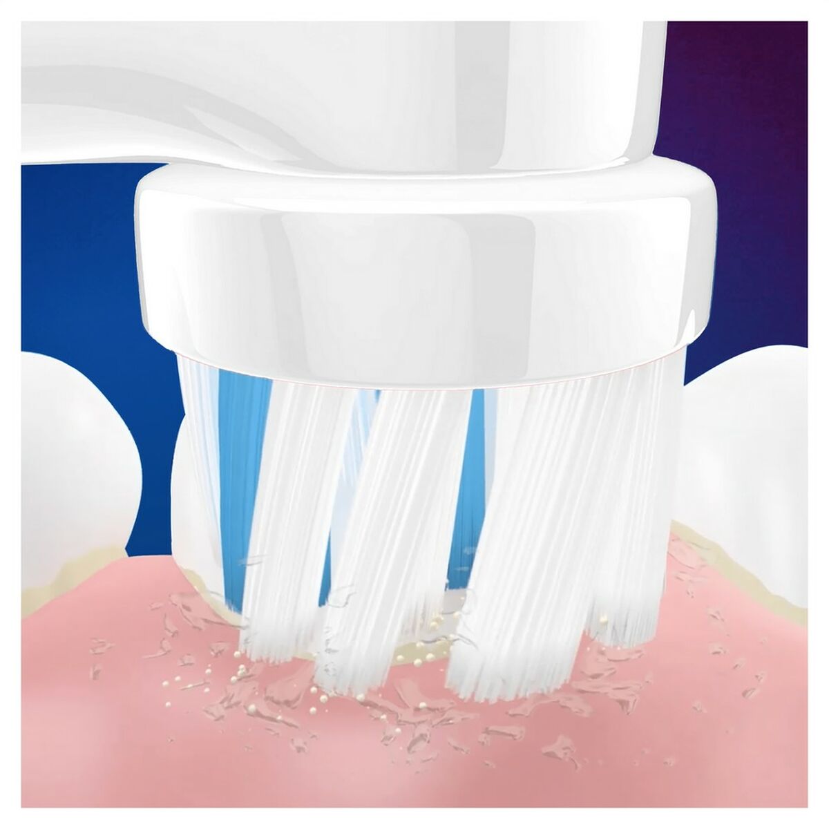 Сменная головка Oral-B EB 10-4FFS  4UD Фиолетовый Разноцветный-7