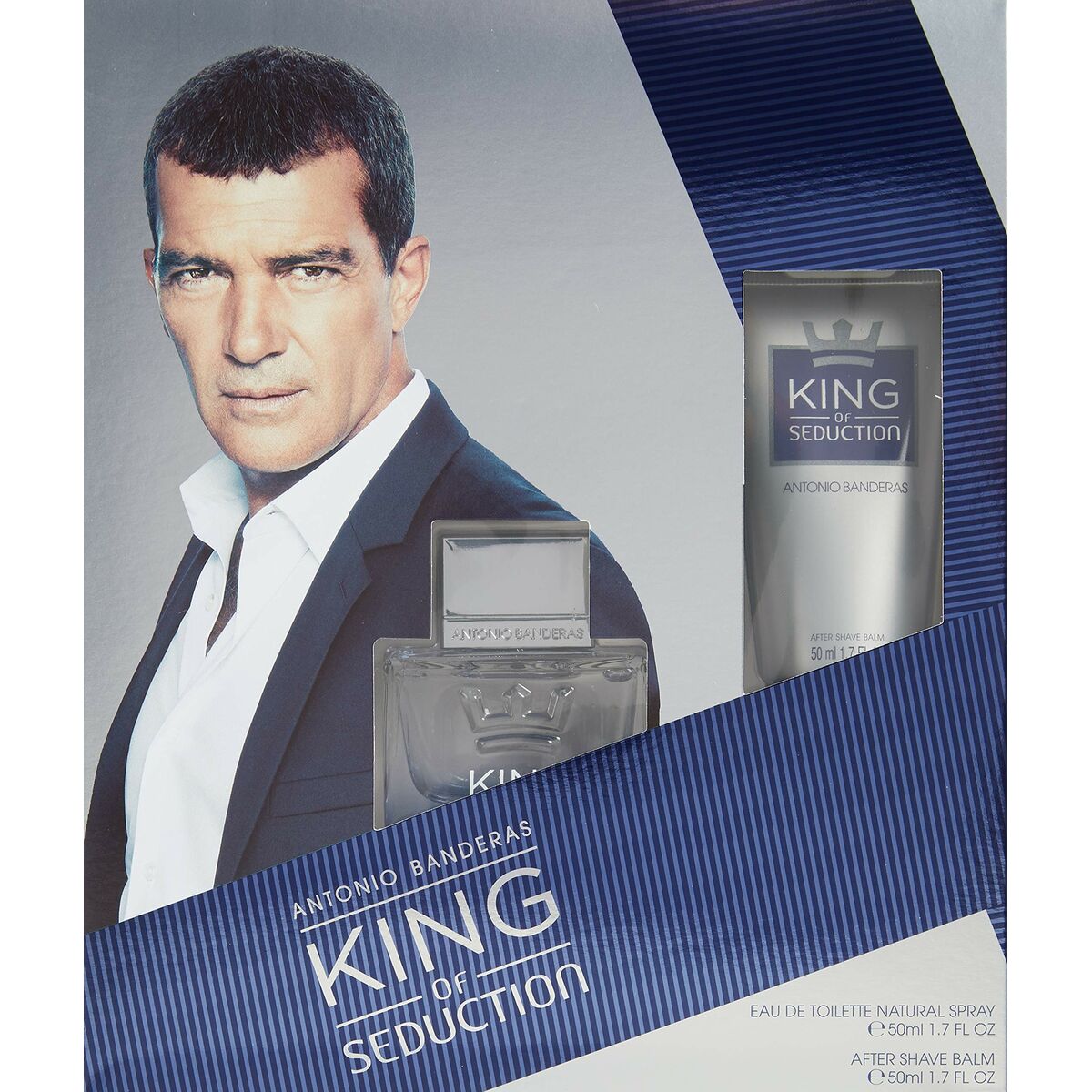 Чоловічий парфумерний набір Antonio Banderas 2 Предмети King Of Seduction-2