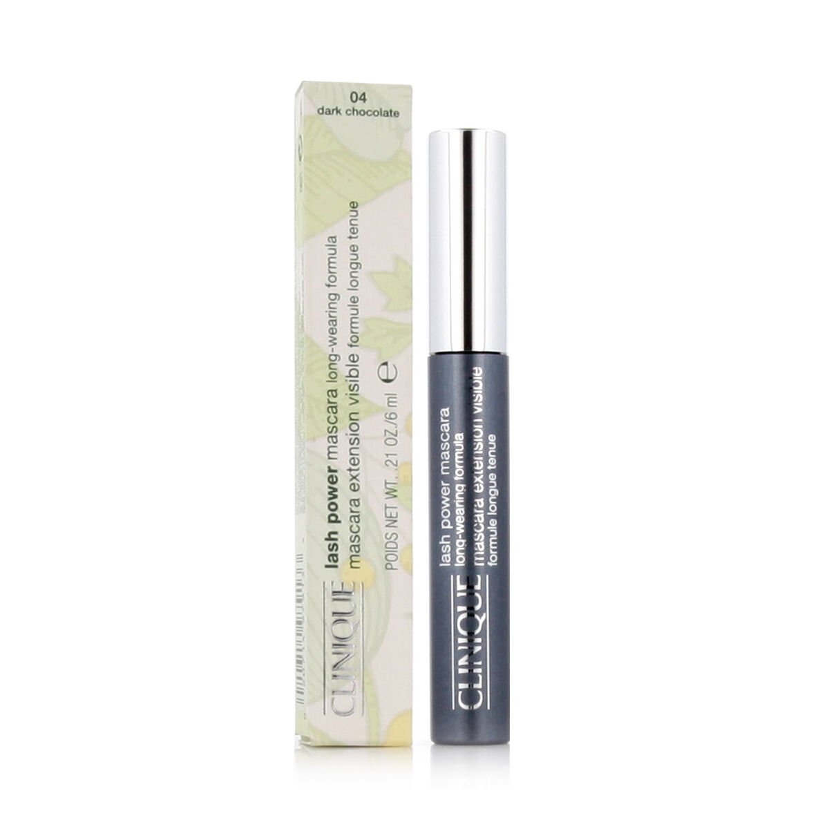 Тушь для ресниц с эффектом объема Clinique Lash Power Mascara Nº 04 Dark Chocolate 6 ml-2
