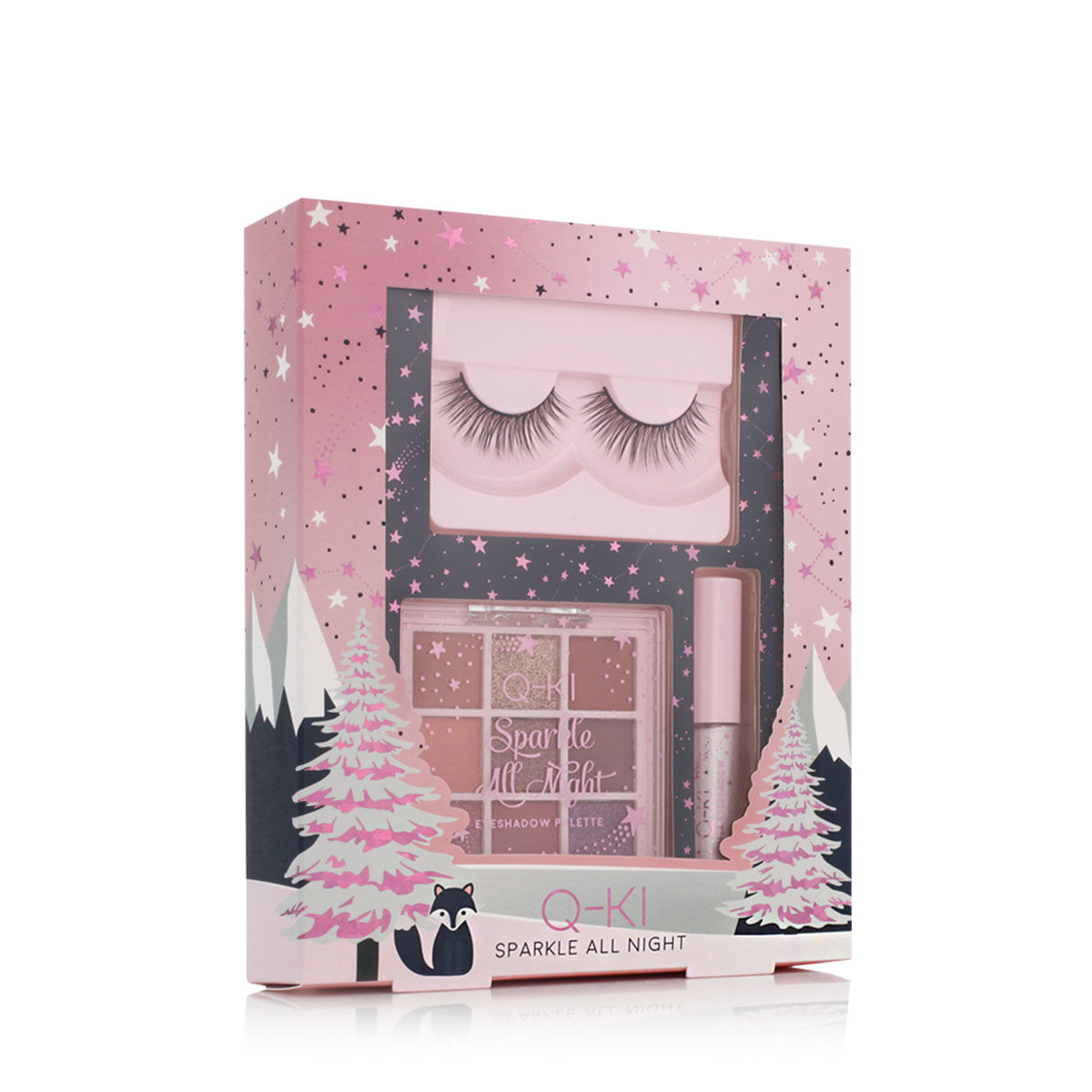 Q-KI Cosmetics Sparkle All Night макияж жиынтығы