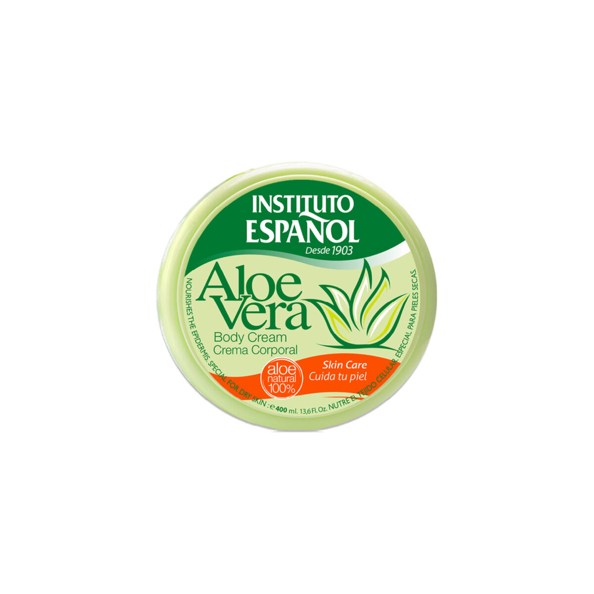 Крем для тела с Алоэ вера Instituto Español 400 ml-3